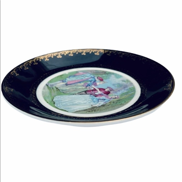 Old Hand Painted Signed Japan Plate - Picture 4 of 6